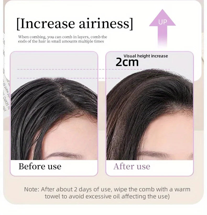 1 Uds. Cepillo para desenredar el cabello, peine suave para masaje del cuero