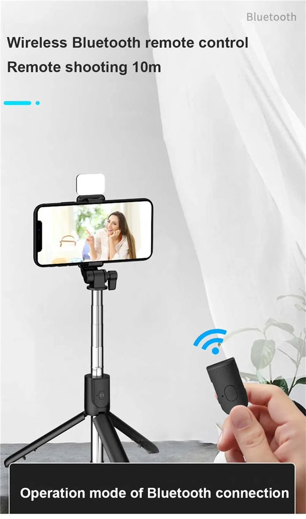 Trípode para Selfie Bluetooth
