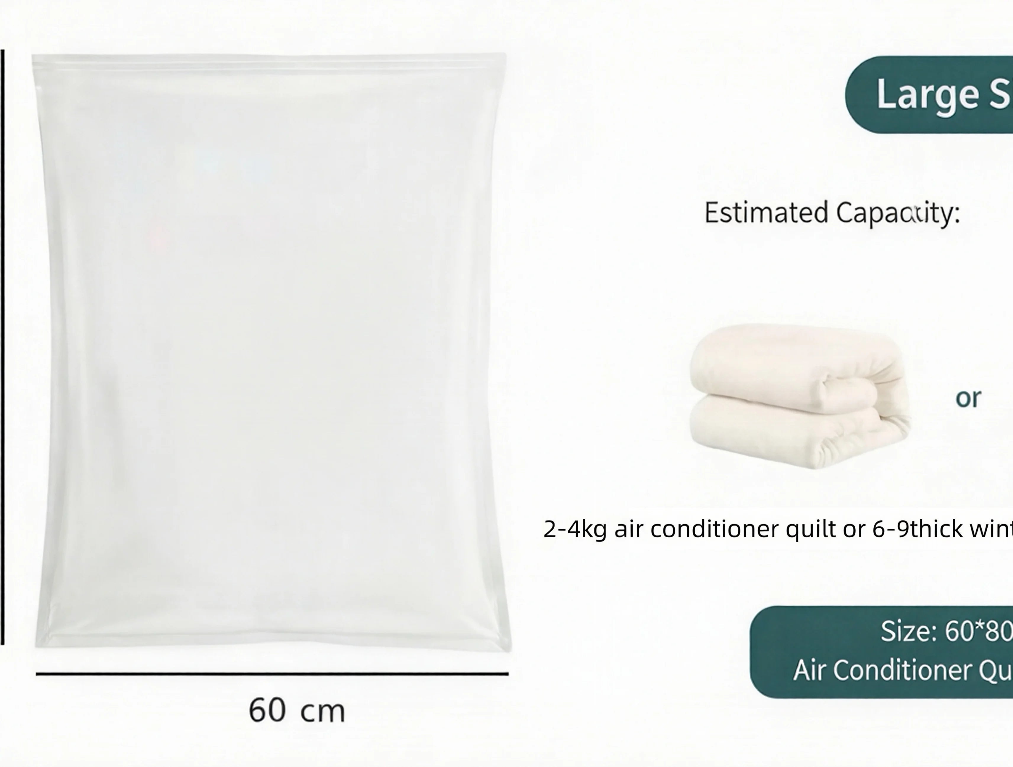 Bolsas de Vacío para Ropa y Edredones