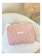 Bolsas de cosméticos de gran capacidad para mujer.
