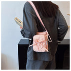 Nueva Bolsa Ligera para Teléfono Móvil, para Mujer, Deportiva, para Ciclismo, con Porta Botella de Agua, para Viajes, Diseño con Nudos