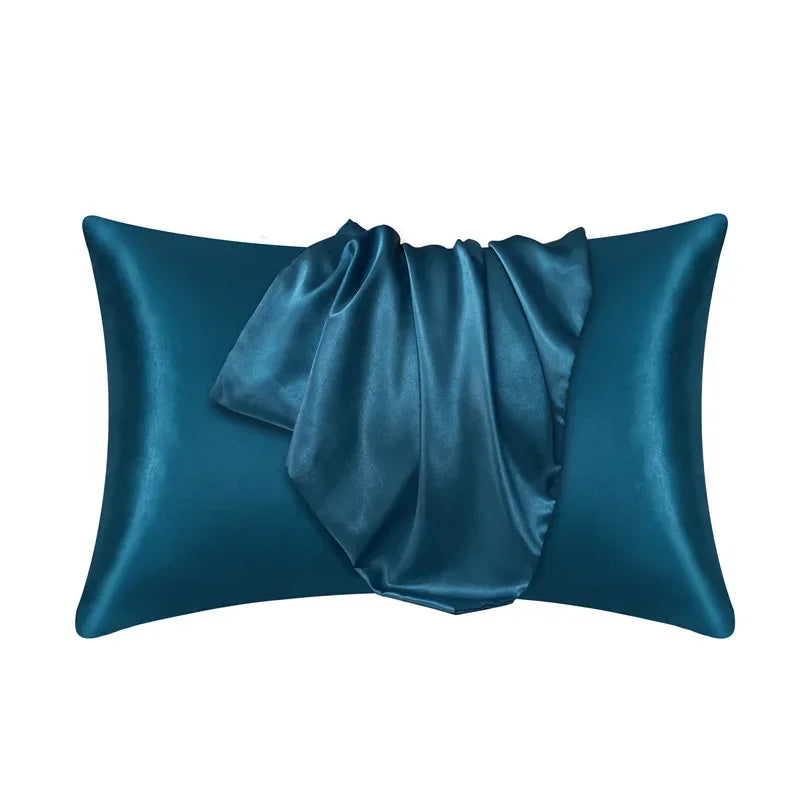 Funda de almohada de seda de morera 100% Natural, funda de almohada de seda Real para proteger la piel del pelo, funda de almohada personalizada de cualquier tamaño