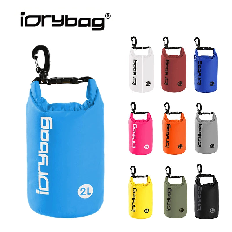 Bolsa Seca Impermeable Idrybag | Kayak, Rafting y Natación | 2L a 20L | 10 Colores