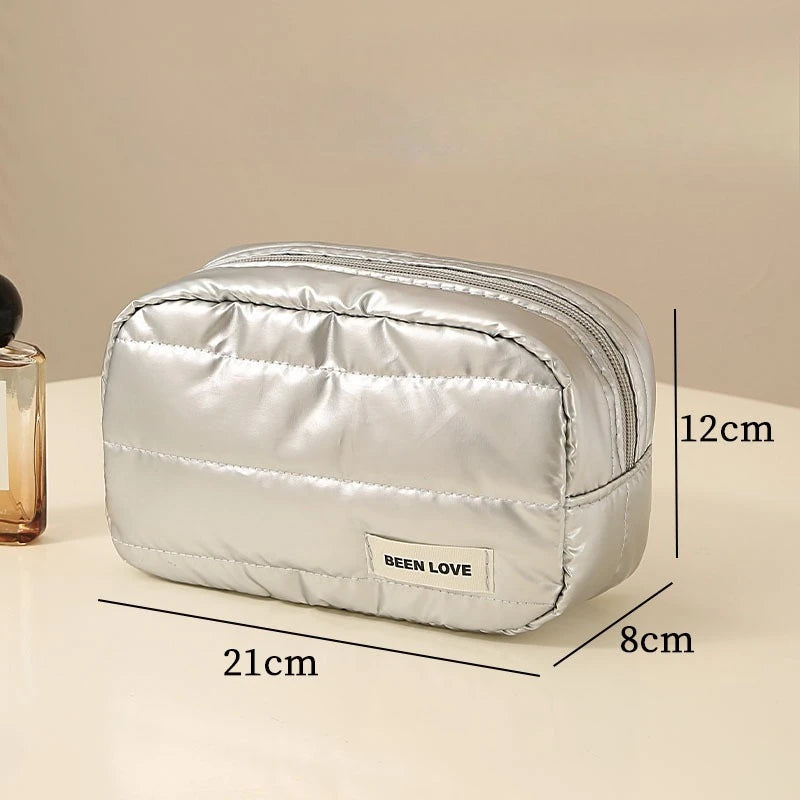 Bolsa de cosméticos de gran capacidad, nueva bolsa de aseo de viaje.