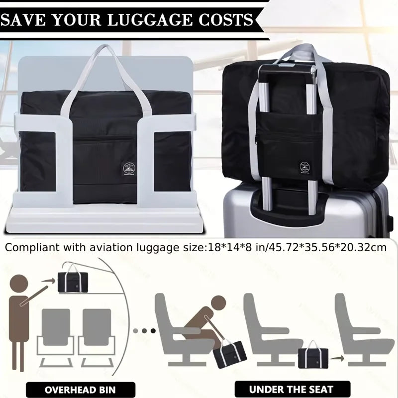 Maleta de Viaje Plegable de Gran Capacidad