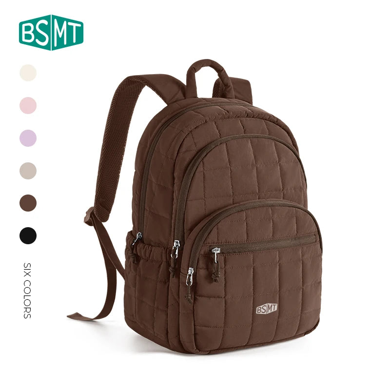 BAGSMART-mochilas informales para ordenador portátil para mujer