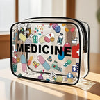 Organizador de Viaje Transparente Impermeable