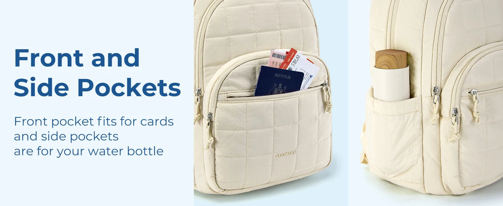 BAGSMART-mochilas informales para ordenador portátil para mujer