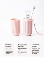 Estuche Protector Portátil para Pasta de Dientes y Cepillo