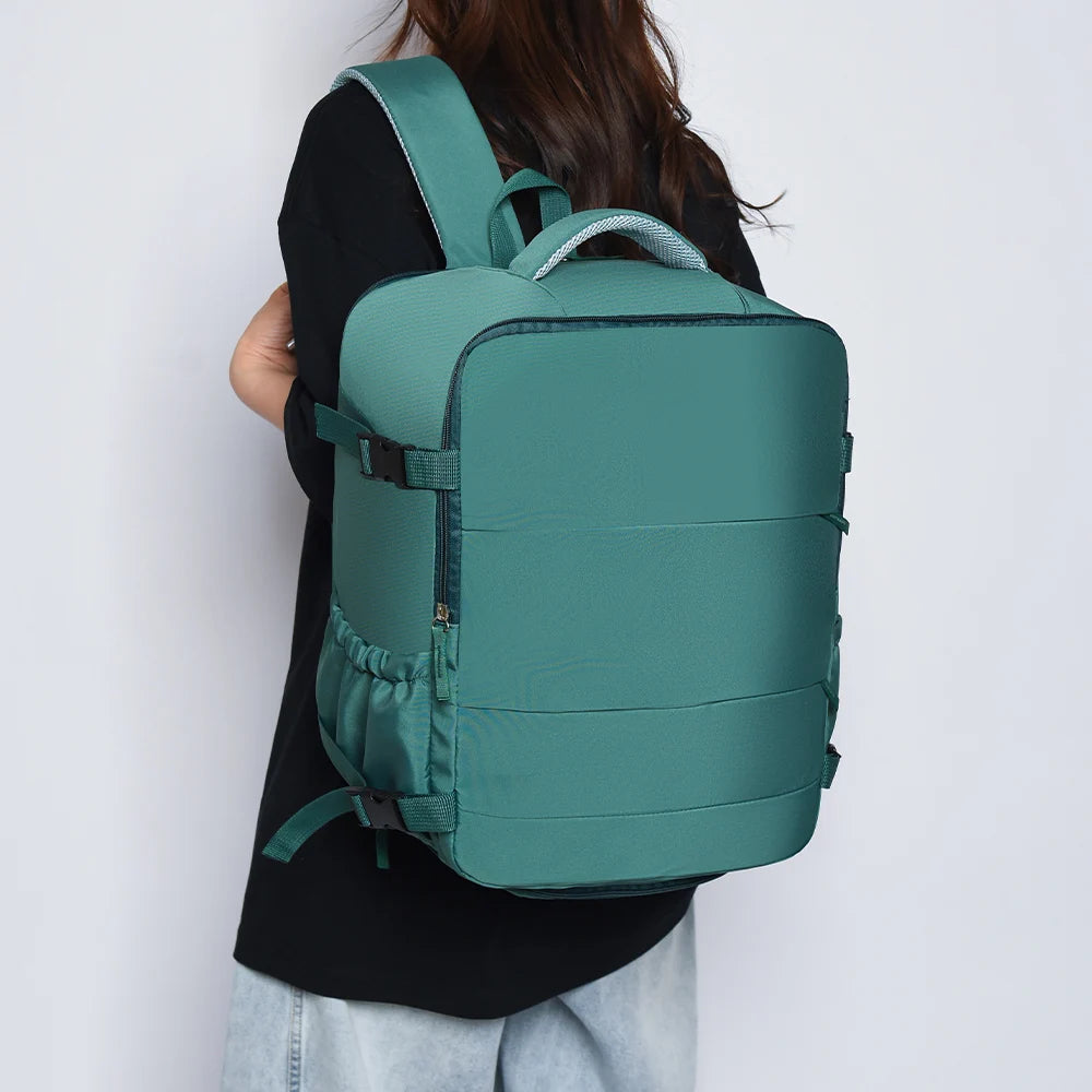 Mochila de Cabina 40x30x20 cm | Equipaje de Mano Bajo Asiento | Tela Oxford | Unisex