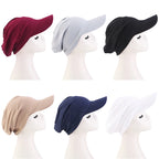 Gorro turbante con Visera