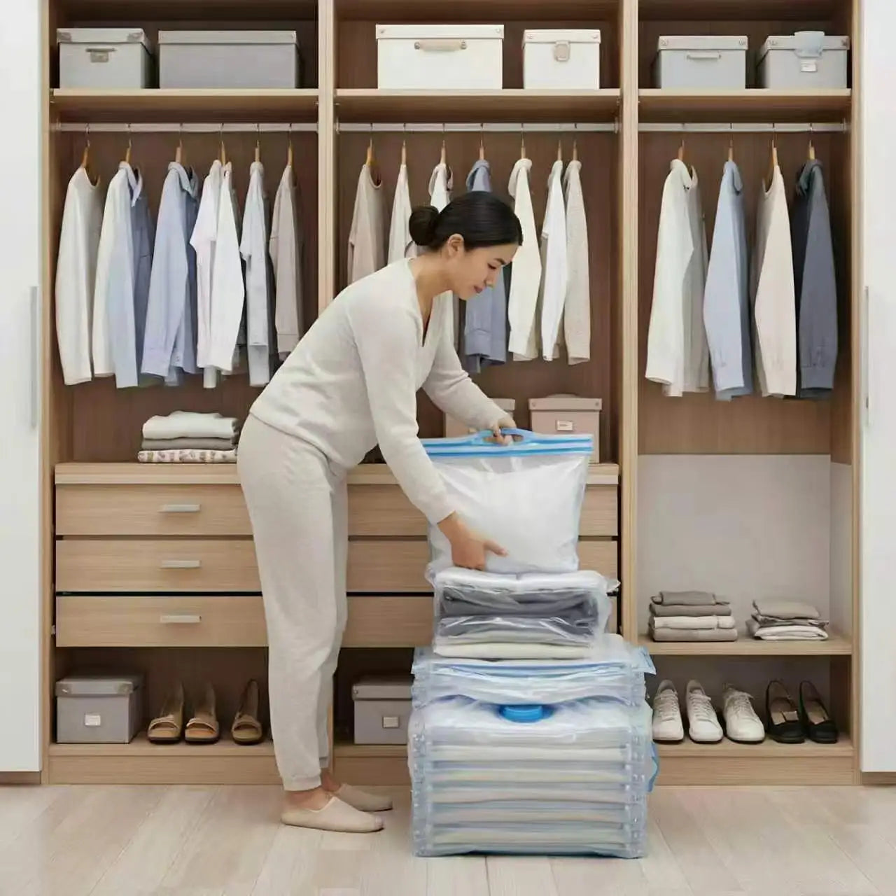 Bolsas de Vacío para Ropa y Edredones