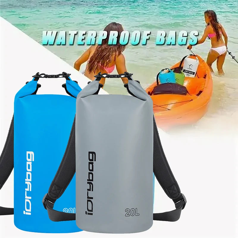 Bolsa Seca Impermeable Idrybag | Kayak, Rafting y Natación | 2L a 20L | 10 Colores