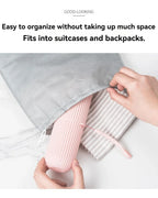 Estuche Protector Portátil para Pasta de Dientes y Cepillo
