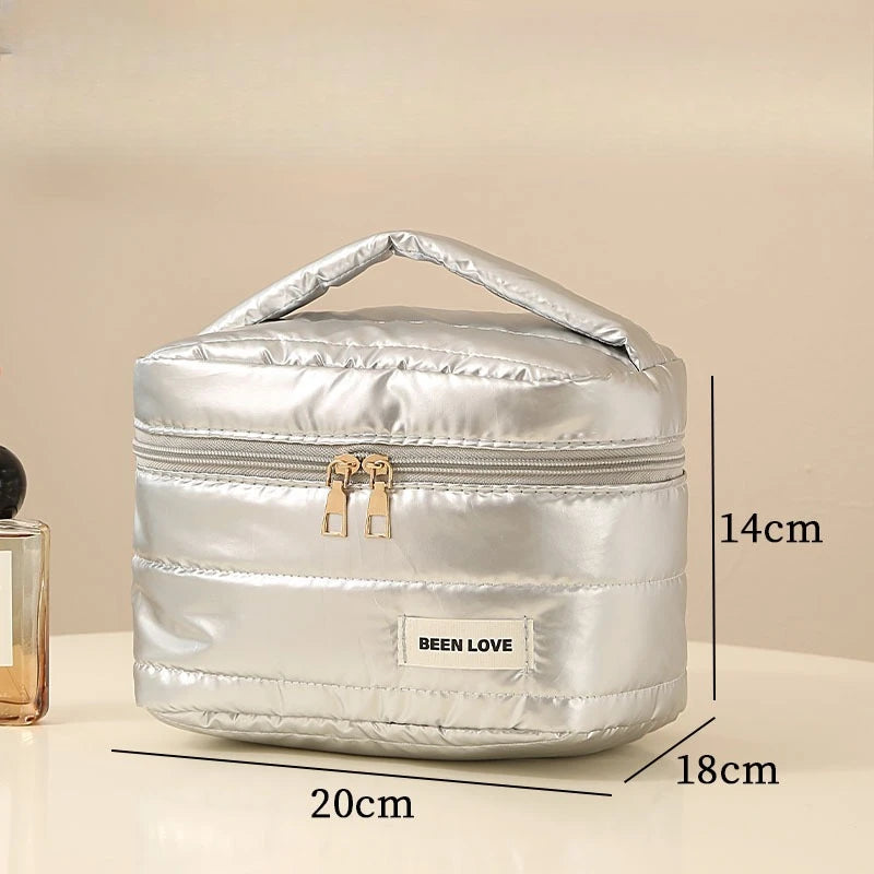 Bolsa de cosméticos de gran capacidad, nueva bolsa de aseo de viaje.
