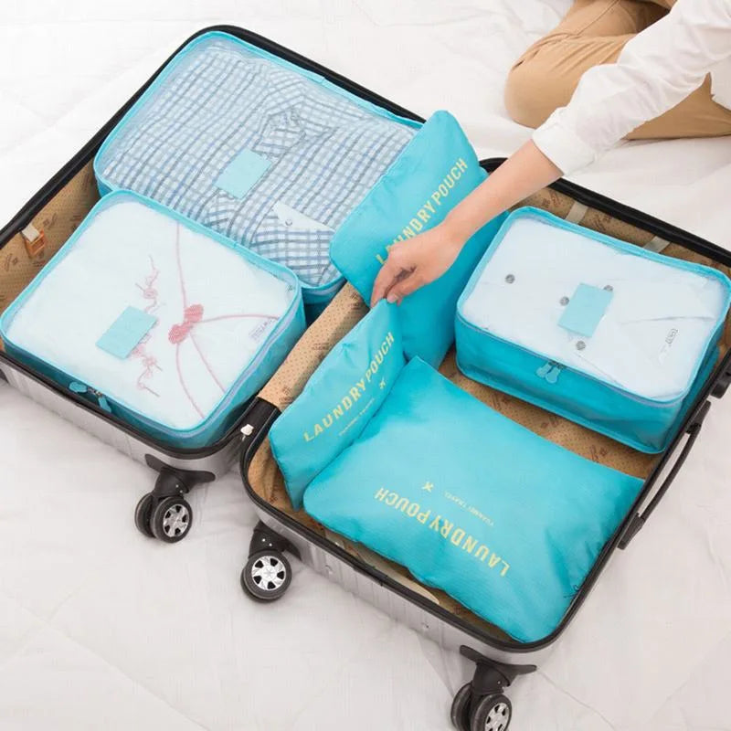 Organizadores de Viaje para Maleta (6 Pzs)