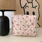 Bolsas de cosméticos de gran capacidad para mujer.
