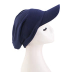 Gorro turbante con Visera