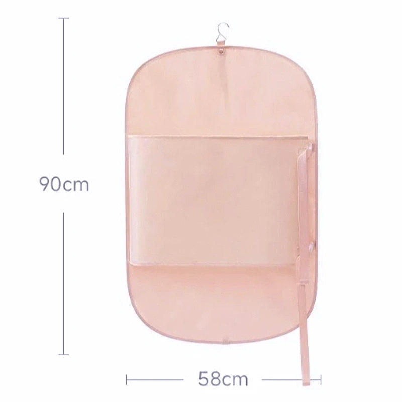 Organizador de Ropa para Armario, Placa de Compresión para Ahorrar Espacio, Correa de Compresión para Chaquetas, Abrigos, Suéteres, Bolsa Organizadora de Ropa de Viaje