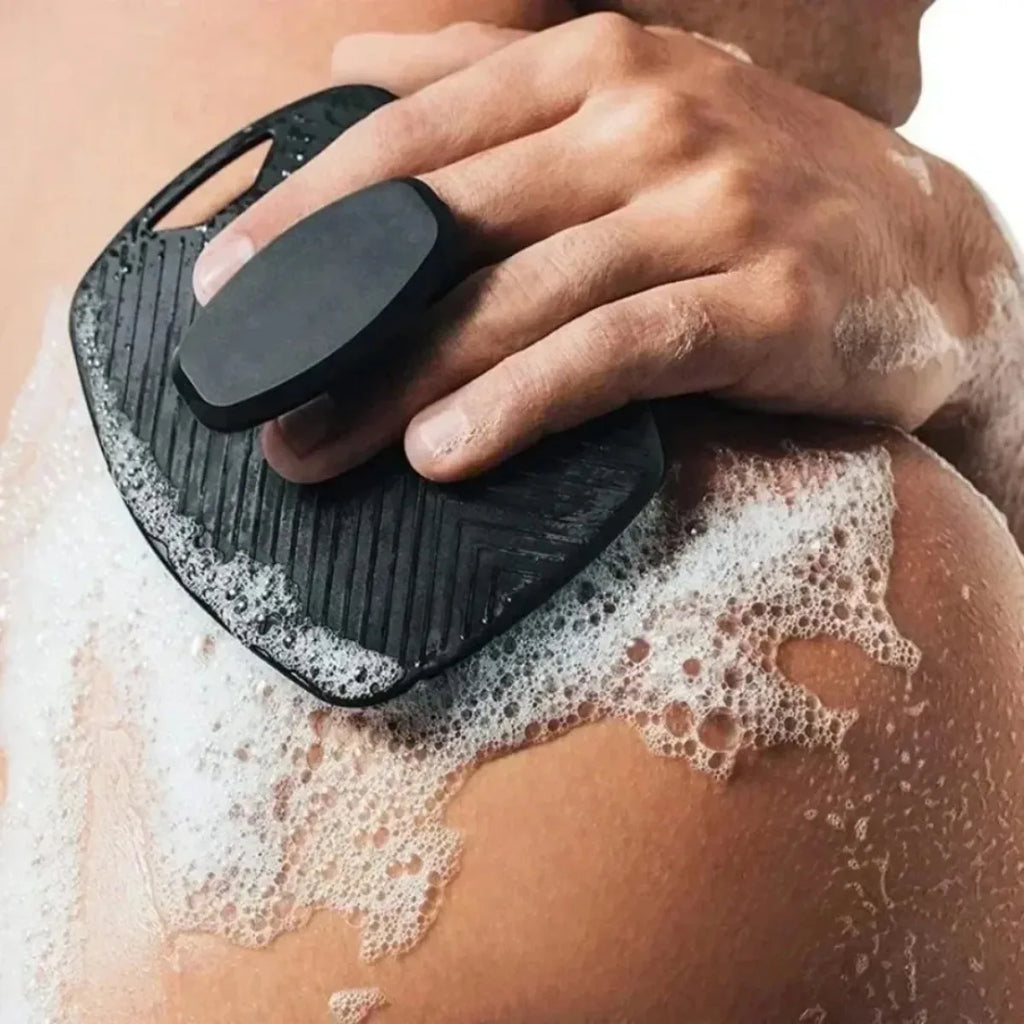 Juego de 4 Cepillos Exfoliantes de Silicona para el Cuerpo