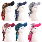 Gorro de Satén con Visera