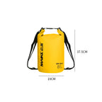 Mochila Seca Impermeable PVC | Kayak, Rafting y Natación | 5L, 10L y 15L