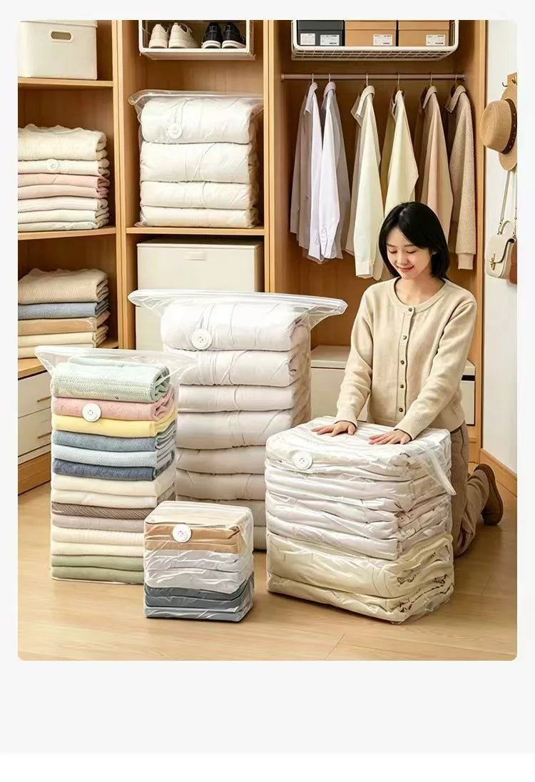 Bolsas de Vacío para Ropa y Edredones