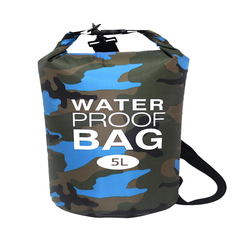 Bolsa Seca Impermeable PVC | Natación, Kayak, Rafting y Trekking | 1.2L a 10L