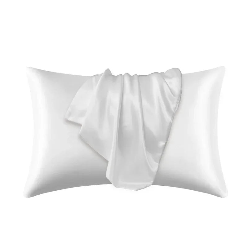 Funda de almohada de seda de morera 100% Natural, funda de almohada de seda Real para proteger la piel del pelo, funda de almohada personalizada de cualquier tamaño