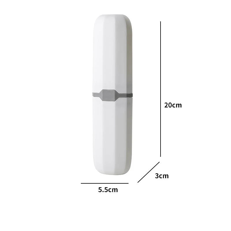 Estuche Protector Portátil para Pasta de Dientes y Cepillo