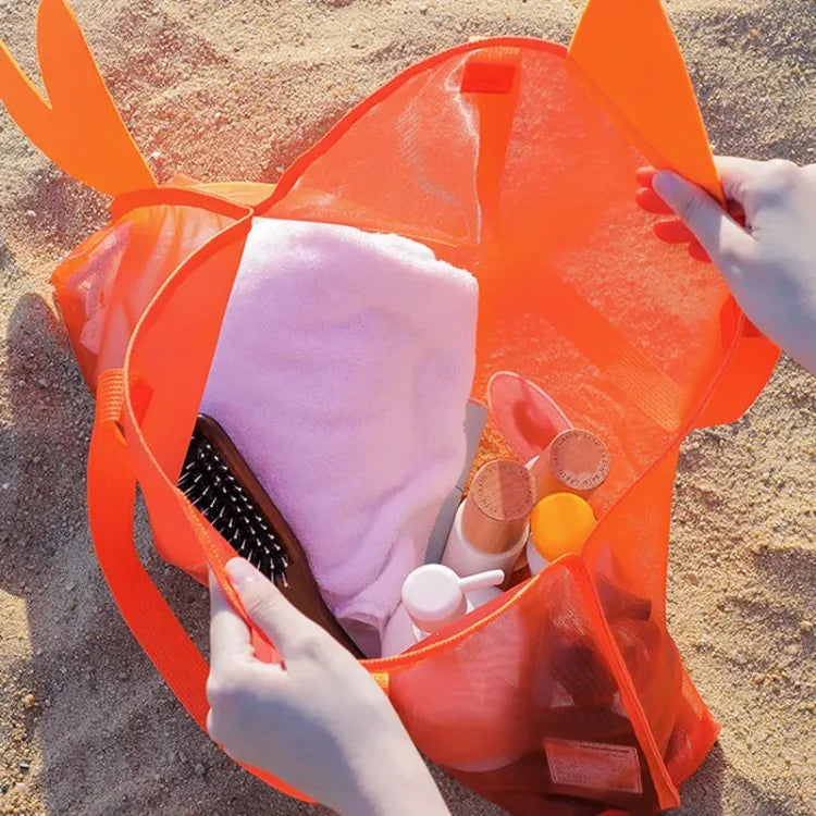 Bolsa de Malla Plegable de Gran Capacidad | Playa, Viajes y Deportes al Aire Libre