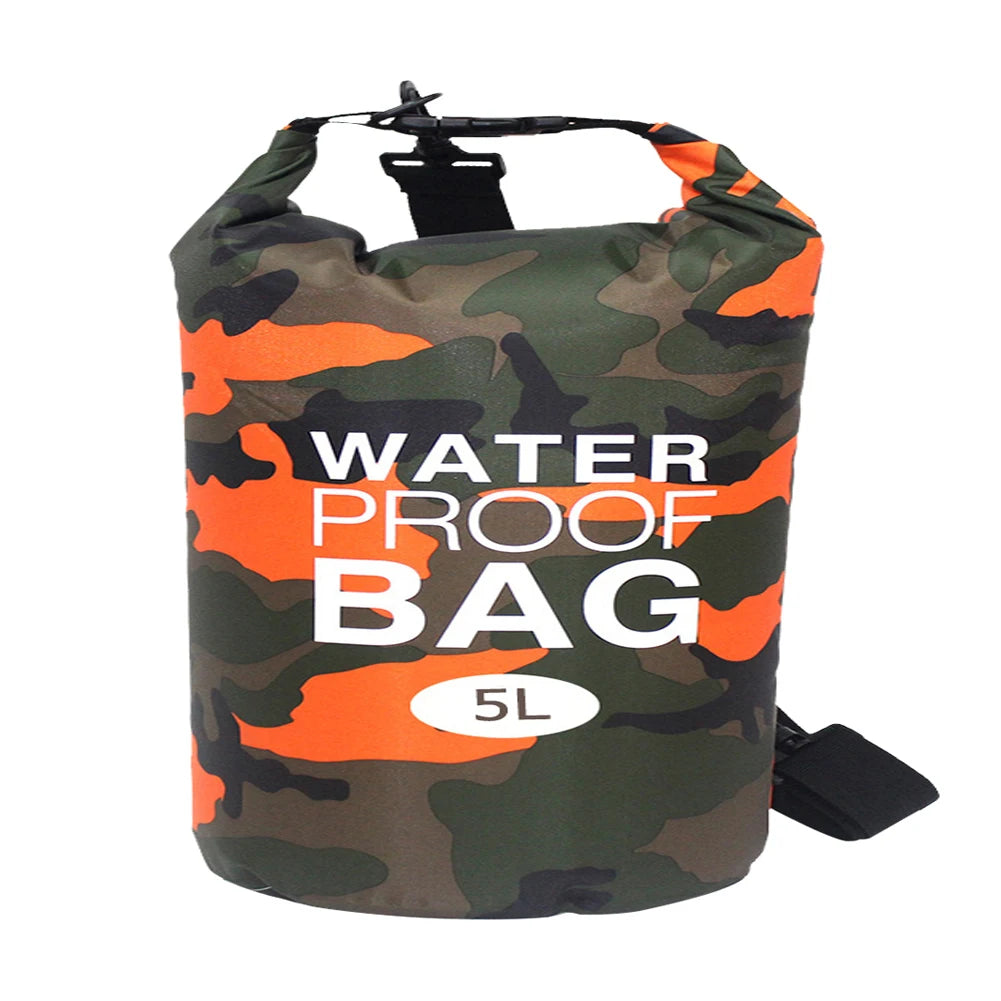 Bolsa Seca Impermeable PVC | Natación, Kayak, Rafting y Trekking | 1.2L a 10L