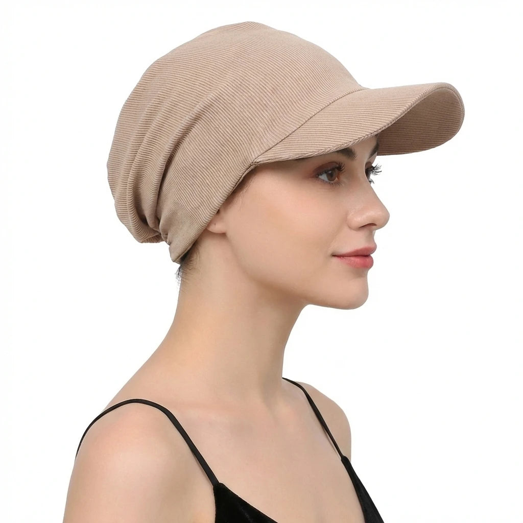 Gorro turbante con Visera