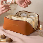 Cosmetiquera con cierre