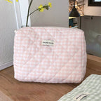 Bolsas de cosméticos de gran capacidad para mujer.