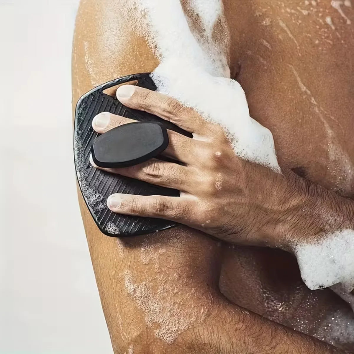 Juego de 4 Cepillos Exfoliantes de Silicona para el Cuerpo