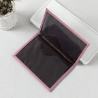 Funda de pasaporte de cuero PU para hombres y mujeres.