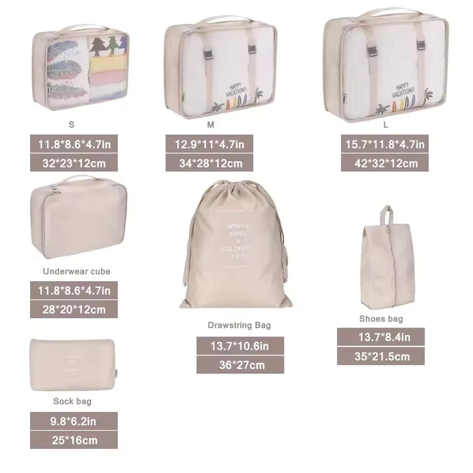 Set de 7 Bolsas de Almacenamiento