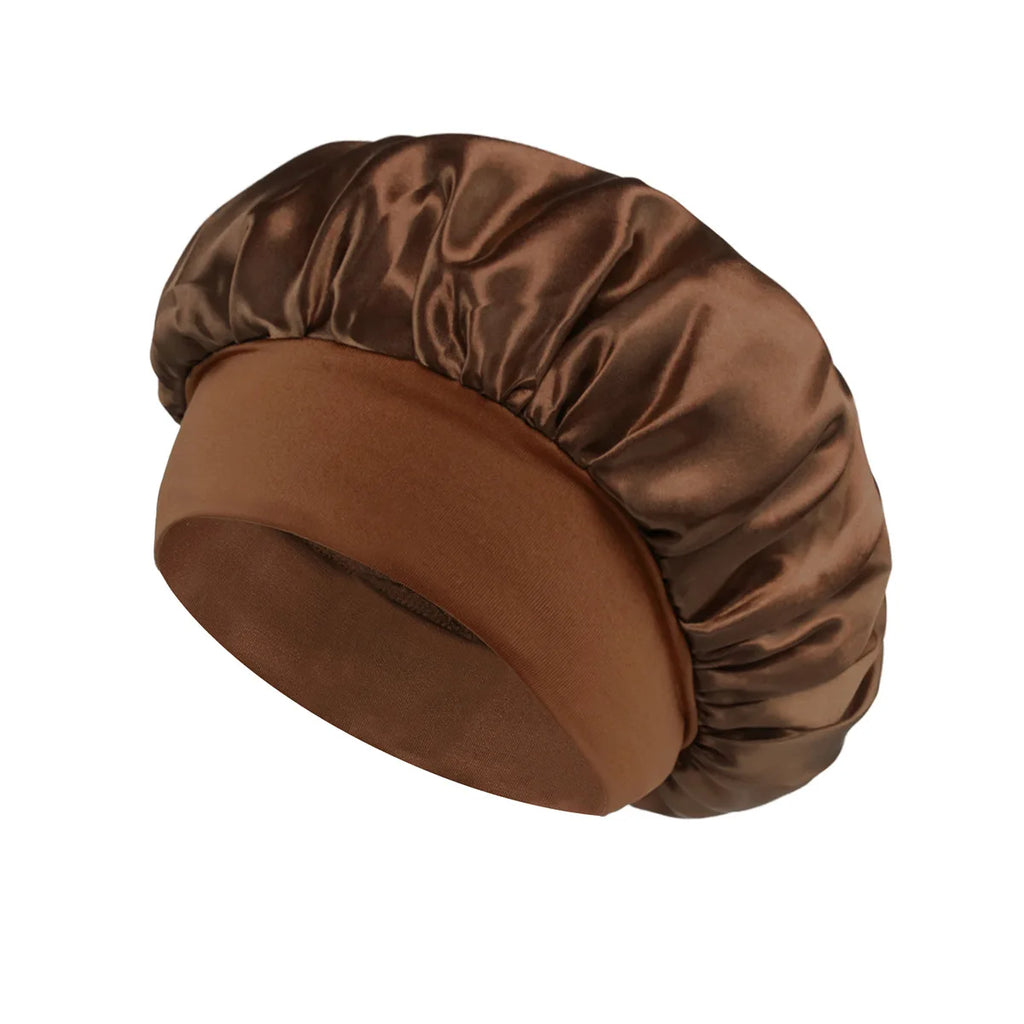 Gorro de Satén con Forro de Seda