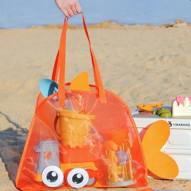 Bolsa de Malla Plegable de Gran Capacidad | Playa, Viajes y Deportes al Aire Libre