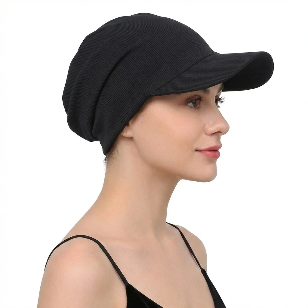 Gorro turbante con Visera