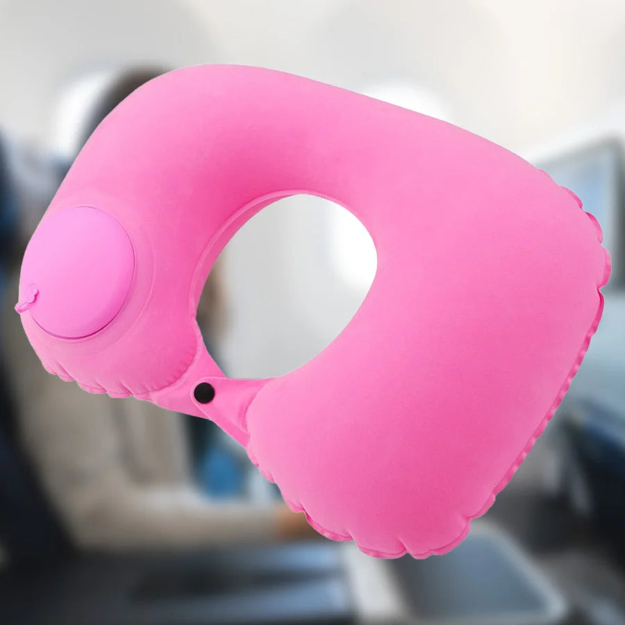 Almohada Inflable de Viaje para Cuello