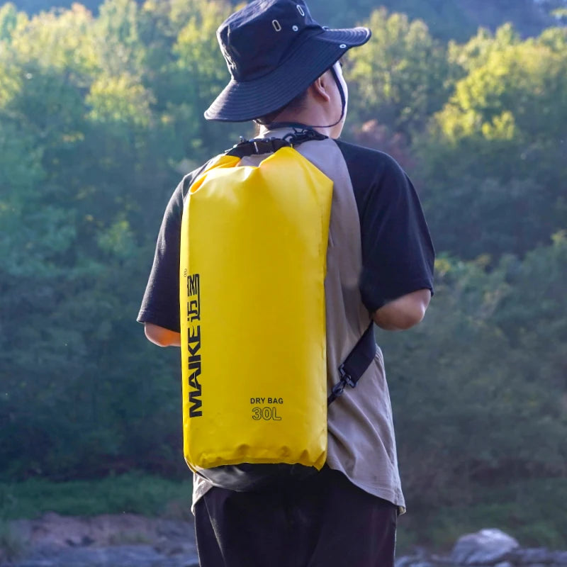 Mochila Seca Impermeable PVC | Kayak, Rafting y Natación | 5L, 10L y 15L