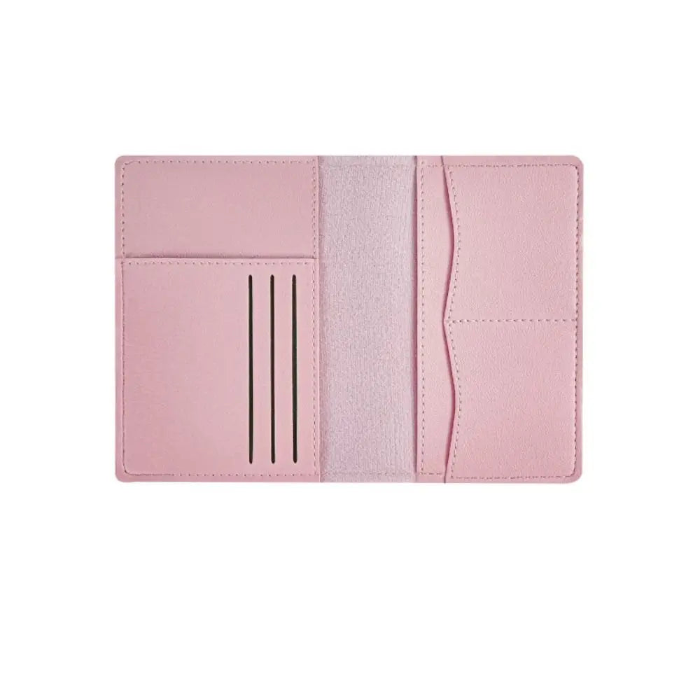 Funda para Pasaporte de Viaje en PU | Porta Pasaporte con Ranuras para Tarjetas y Billetes