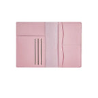 Funda para Pasaporte de Viaje en PU | Porta Pasaporte con Ranuras para Tarjetas y Billetes