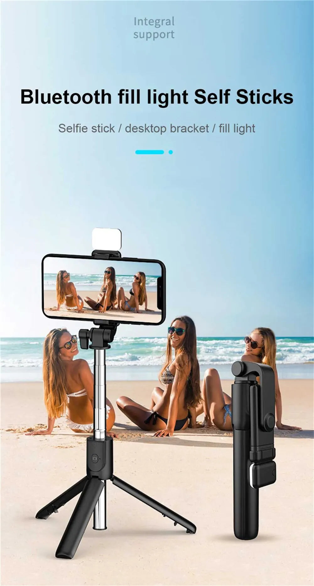 Trípode para Selfie Bluetooth
