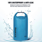 Bolsa Seca Impermeable Idrybag | Kayak, Rafting y Natación | 2L a 20L | 10 Colores