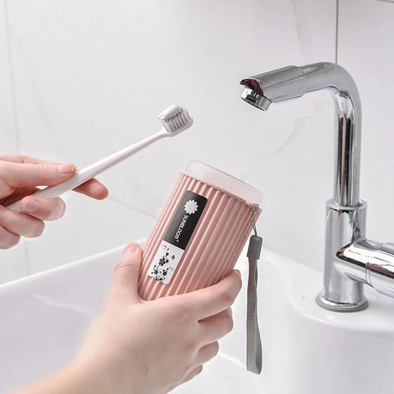 Estuche Portátil para Pasta de Dientes y Artículos de Tocador | Viaje y Camping