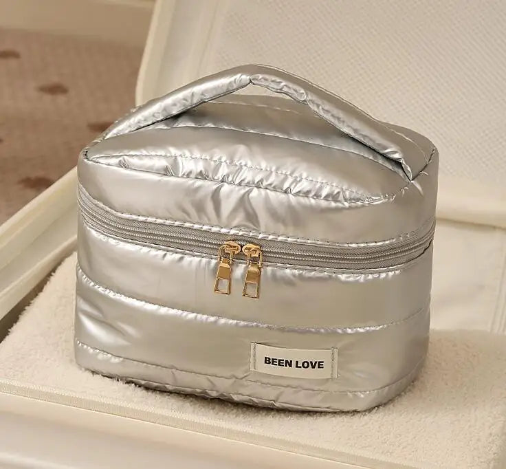 Bolsa de cosméticos de gran capacidad, nueva bolsa de aseo de viaje.