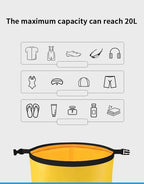 Mochila Seca Impermeable PVC | Kayak, Rafting y Natación | 5L, 10L y 15L
